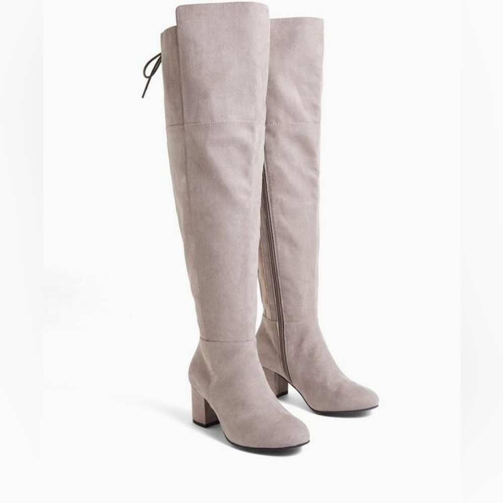 Torrid Corset Back Over the Knee Boot